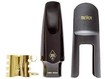 オールドメイヤー　アルトマウスピース ＃6　(希少SMALL CHAMBER) Amazon.com: Meyer AMR-6MS Hard Rubber Alto Saxophone